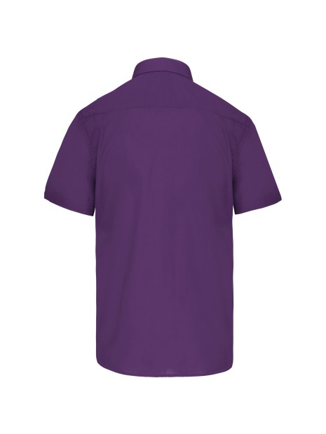 KARIBAN Chemise popeline polycoton manches courtes entretien facile homme /api/colors/f28ecd26-255e-4b18-a29c-08c2af1111d3 personnalisable