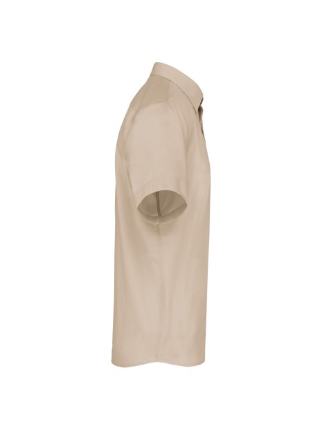 KARIBAN Chemise popeline polycoton manches courtes entretien facile homme /api/colors/a97c0345-672e-42f2-9afe-b1145dea3541 personnalisable