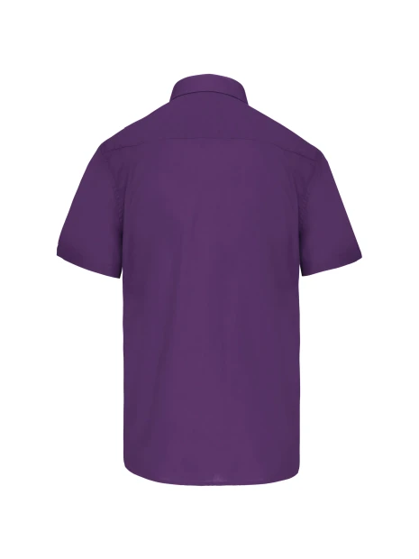 KARIBAN Chemise popeline polycoton manches courtes entretien facile homme /api/colors/f28ecd26-255e-4b18-a29c-08c2af1111d3 personnalisable