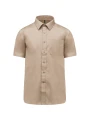 KARIBAN Chemise popeline polycoton manches courtes entretien facile homme /api/colors/a97c0345-672e-42f2-9afe-b1145dea3541 personnalisable