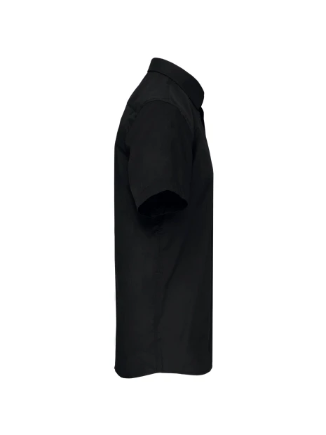 KARIBAN Chemise popeline polycoton manches courtes entretien facile homme /api/colors/b9fdad4a-5e94-45cb-8c03-c08b349b28c3 personnalisable