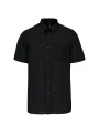 KARIBAN Chemise popeline polycoton manches courtes entretien facile homme /api/colors/b9fdad4a-5e94-45cb-8c03-c08b349b28c3 personnalisable
