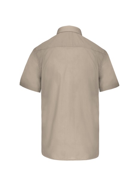 KARIBAN Chemise popeline polycoton manches courtes entretien facile homme /api/colors/13a9f258-6ed5-4b44-b30c-6e7b15d934d4 personnalisable