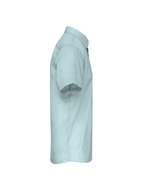 KARIBAN Chemise popeline polycoton manches courtes entretien facile homme /api/colors/8cfe5bc4-4e82-4ca2-a047-39793c9adab4 personnalisable