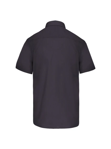 KARIBAN Chemise popeline polycoton manches courtes entretien facile homme /api/colors/a74dfbdb-7821-4e15-a7e5-fe07498d41c7 personnalisable