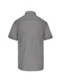 KARIBAN Chemise popeline polycoton manches courtes entretien facile homme /api/colors/12080c85-8950-461d-af35-871f7cb95d1d personnalisable