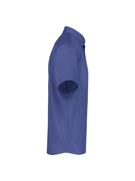 KARIBAN Chemise popeline polycoton manches courtes entretien facile homme /api/colors/f3249b12-7706-4750-a566-5c92fd89a6dc personnalisable