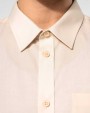 Chemises personnalisable KARIBAN Chemise popeline polycoton manches courtes entretien facile homme