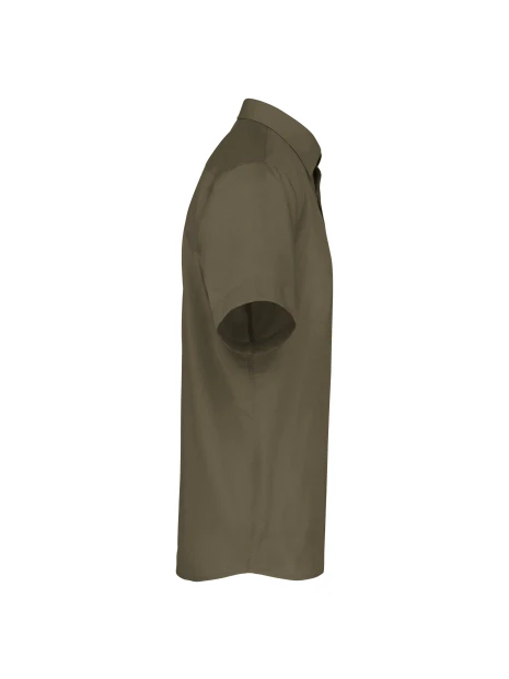 KARIBAN Chemise popeline polycoton manches courtes entretien facile homme /api/colors/f670900e-42da-4667-ab56-d8f2804cba19 personnalisable