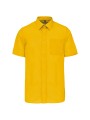 KARIBAN Chemise popeline polycoton manches courtes entretien facile homme /api/colors/ea0c172c-722e-46fc-acb7-2617a4097874 personnalisable