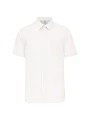 KARIBAN Chemise popeline polycoton manches courtes entretien facile homme /api/colors/7a92cd2d-10d2-40b4-928b-296bb7487506 personnalisable