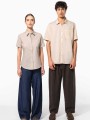Chemises à personnaliser KARIBAN Chemise popeline polycoton manches courtes entretien facile homme 