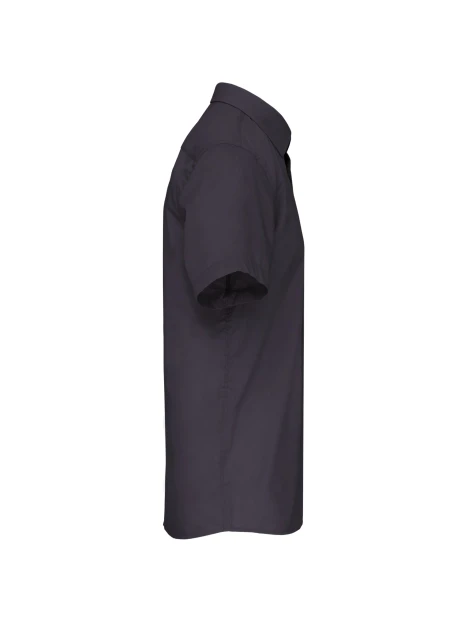 KARIBAN Chemise popeline polycoton manches courtes entretien facile homme /api/colors/a74dfbdb-7821-4e15-a7e5-fe07498d41c7 personnalisable