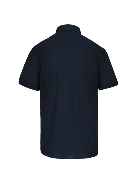 KARIBAN Chemise popeline polycoton manches courtes entretien facile homme /api/colors/b68891a9-1d28-4f7a-8deb-775c45027afd personnalisable