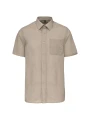 KARIBAN Chemise popeline polycoton manches courtes entretien facile homme /api/colors/13a9f258-6ed5-4b44-b30c-6e7b15d934d4 personnalisable