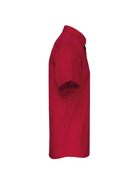 KARIBAN Chemise popeline polycoton manches courtes entretien facile homme /api/colors/f7def30f-cf00-4a4e-8048-9f030f6d3017 personnalisable