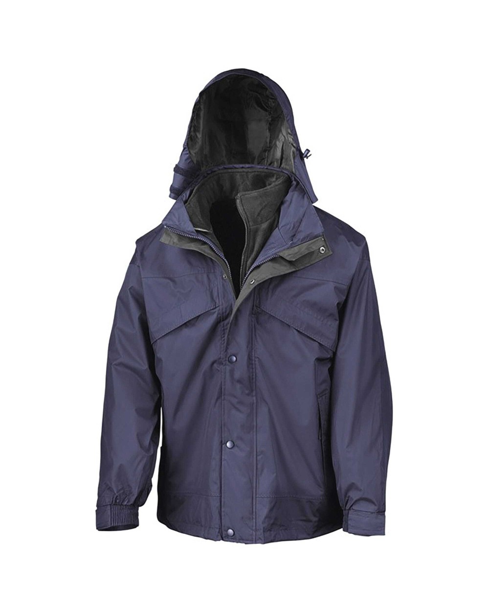 RESULT 3-in-1 Zip And Clip Jacket Jacken personalisierbar
