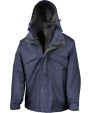 Vestes personnalisable RESULT Veste 3 en 1 zip & clic