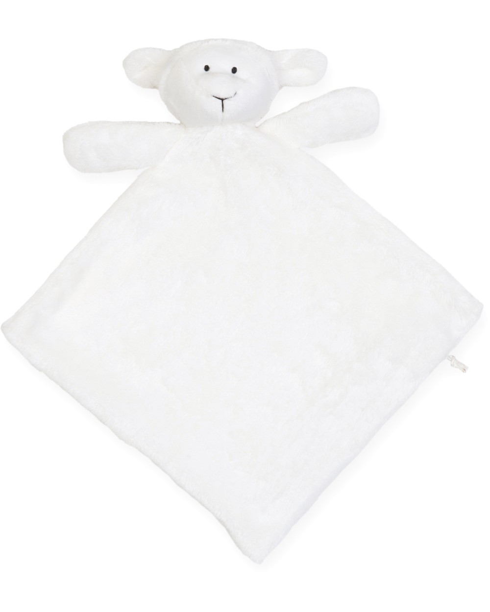 Benodigdheden MUMBLES Knuffeldoekje lammetje voor bedrukking &amp; borduring