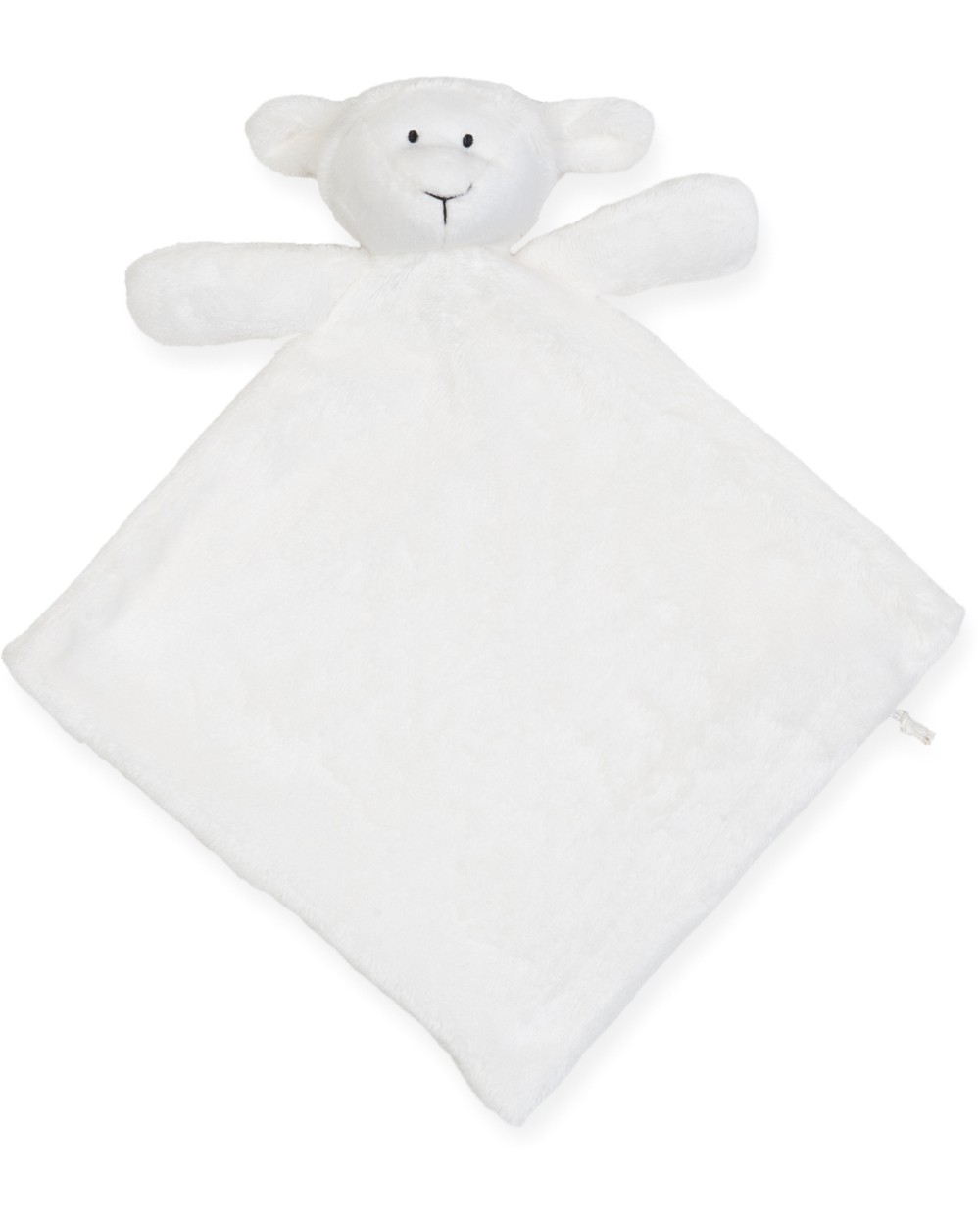 Benodigdheden MUMBLES Knuffeldoekje lammetje voor bedrukking &amp; borduring