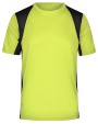 T-shirts JAMES & NICHOLSON Men`s Running-T voor bedrukking &amp; borduring