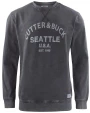 CUTTER & BUCK Thorp Denim Crew Sweatshirts personalisierbar