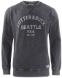 CUTTER & BUCK Thorp Denim Crew Sweatshirts personalisierbar