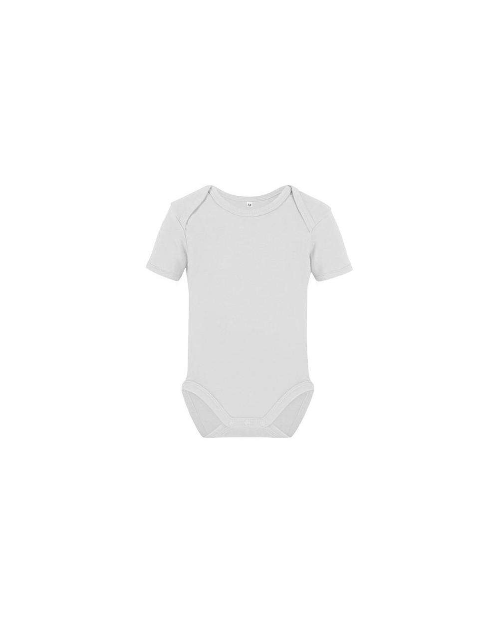 Baby artikelen LINK KIDS WEAR Organic Baby Bodysuit Short Sleeve Bailey 01 voor bedrukking &amp; borduring