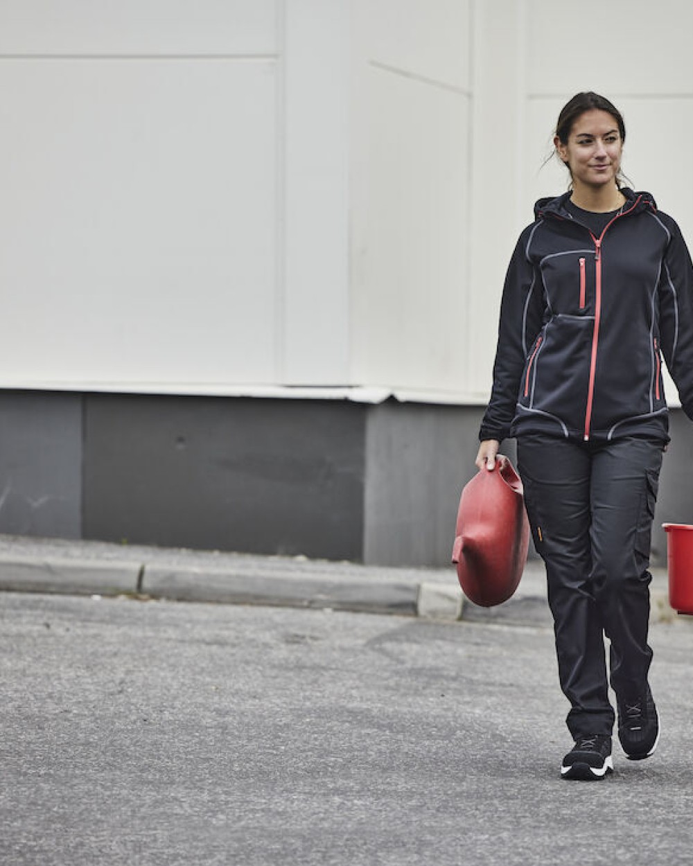 Sweat-shirts personnalisable JOBMAN 5177 Sweat à Capuche Femme