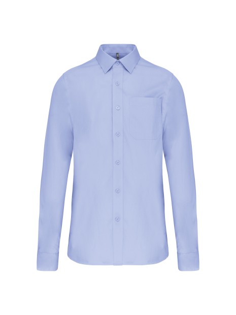 KARIBAN Chemise popeline manches longues /api/colors/7cd11260-06e9-4679-96ce-f0c0cca5092d personnalisable