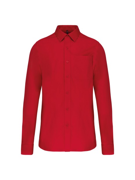 KARIBAN Chemise popeline manches longues /api/colors/f7def30f-cf00-4a4e-8048-9f030f6d3017 personnalisable