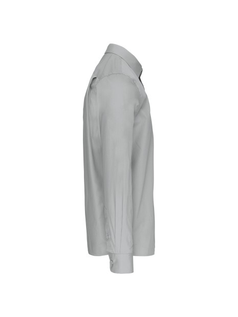 KARIBAN Chemise popeline manches longues /api/colors/b8c3da1f-f409-43cb-b759-5e63471e125b personnalisable