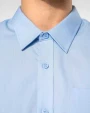 KARIBAN Herren Popelinehemd Langarm Hemden personalisierbar