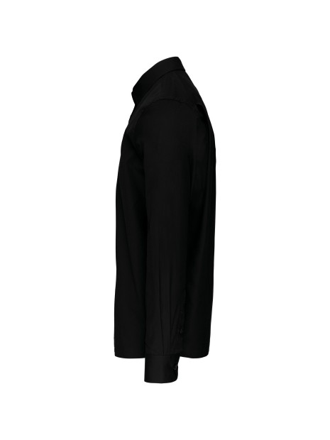 KARIBAN Chemise popeline manches longues /api/colors/b9fdad4a-5e94-45cb-8c03-c08b349b28c3 personnalisable