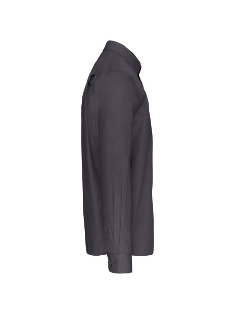 KARIBAN Chemise popeline manches longues /api/colors/a74dfbdb-7821-4e15-a7e5-fe07498d41c7 personnalisable