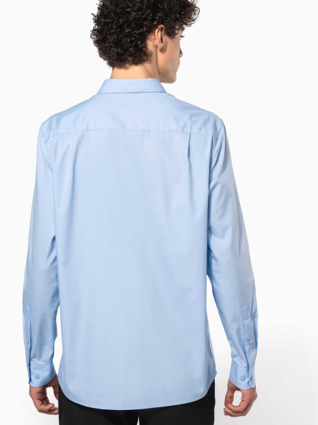 Chemises à personnaliser KARIBAN Chemise popeline manches longues 