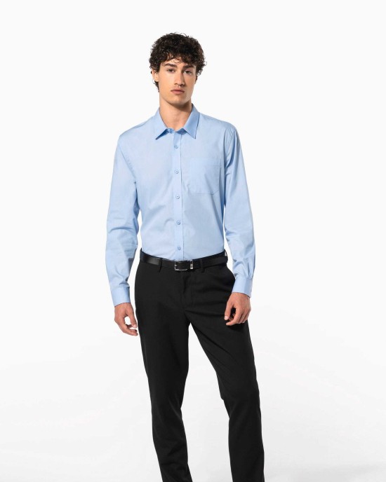 Chemises personnalisable Kariban Chemise popeline manches longues