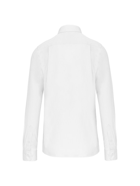 KARIBAN Chemise popeline manches longues /api/colors/7a92cd2d-10d2-40b4-928b-296bb7487506 personnalisable