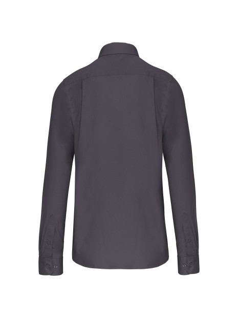 KARIBAN Chemise popeline manches longues /api/colors/a74dfbdb-7821-4e15-a7e5-fe07498d41c7 personnalisable