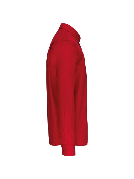 KARIBAN Chemise popeline manches longues /api/colors/f7def30f-cf00-4a4e-8048-9f030f6d3017 personnalisable