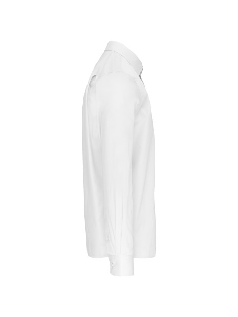 KARIBAN Chemise popeline manches longues /api/colors/7a92cd2d-10d2-40b4-928b-296bb7487506 personnalisable