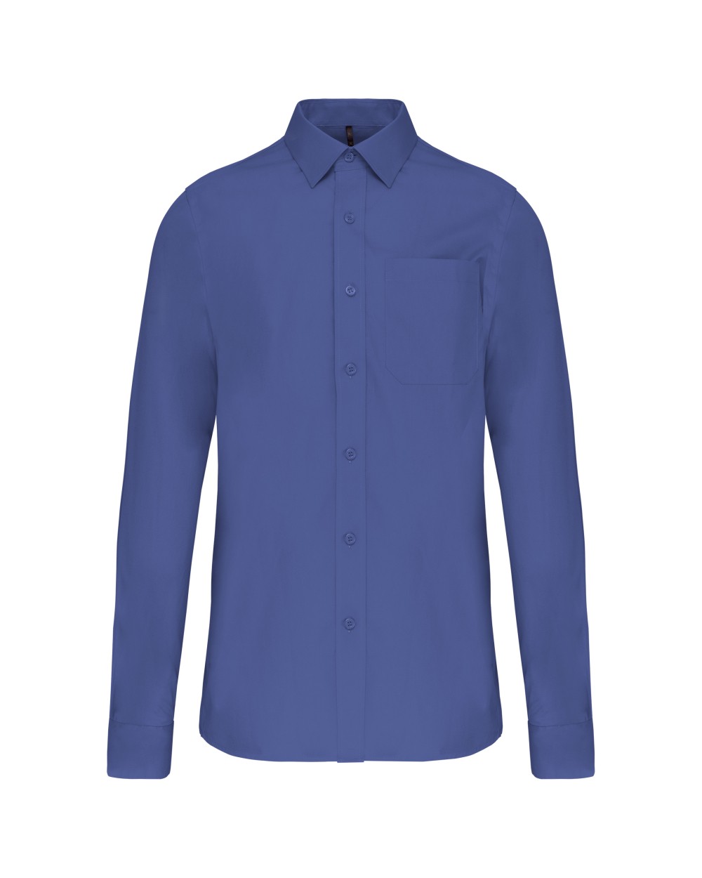 Hemden KARIBAN Heren poplin overhemd lange mouwen voor bedrukking &amp; borduring