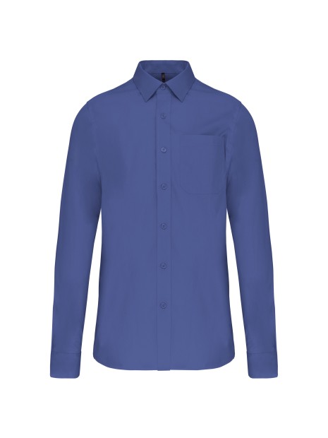 KARIBAN Chemise popeline manches longues /api/colors/f3249b12-7706-4750-a566-5c92fd89a6dc personnalisable