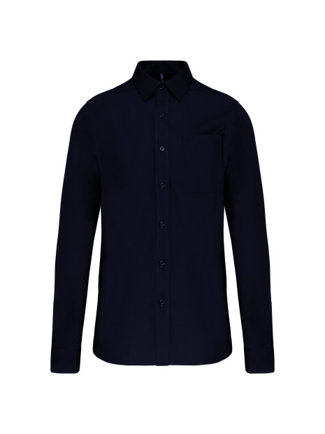 KARIBAN Chemise popeline manches longues /api/colors/b68891a9-1d28-4f7a-8deb-775c45027afd personnalisable