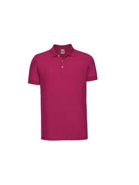 RUSSELL Polo Stretch Homme /api/colors/9eb7eaf8-ec9f-4ace-a993-2c30ec649ab0 personnalisable