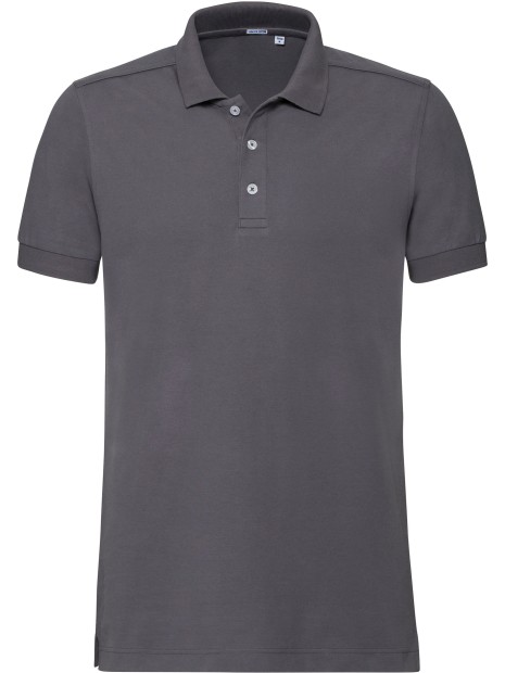 RUSSELL Polo Stretch Homme /api/colors/2fa123ac-77ac-4f42-beb3-f6a528eded78 personnalisable