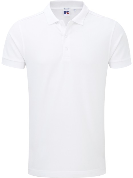 RUSSELL Polo Stretch Homme /api/colors/7a92cd2d-10d2-40b4-928b-296bb7487506 personnalisable