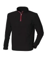FINDEN-HALES 1/4 Zip Long Sleeved Fleece Piped Polar Fleeces personalisierbar