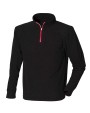 FINDEN-HALES 1/4 Zip Long Sleeved Fleece Piped Polar Fleeces personalisierbar