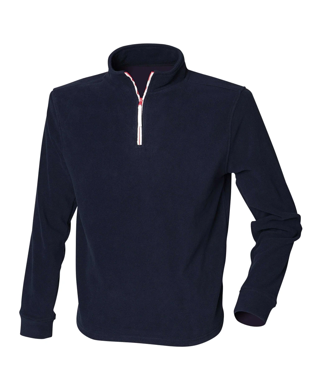 Polar Fleeces FINDEN-HALES 1/4 Zip Long Sleeved Fleece Piped voor bedrukking &amp; borduring